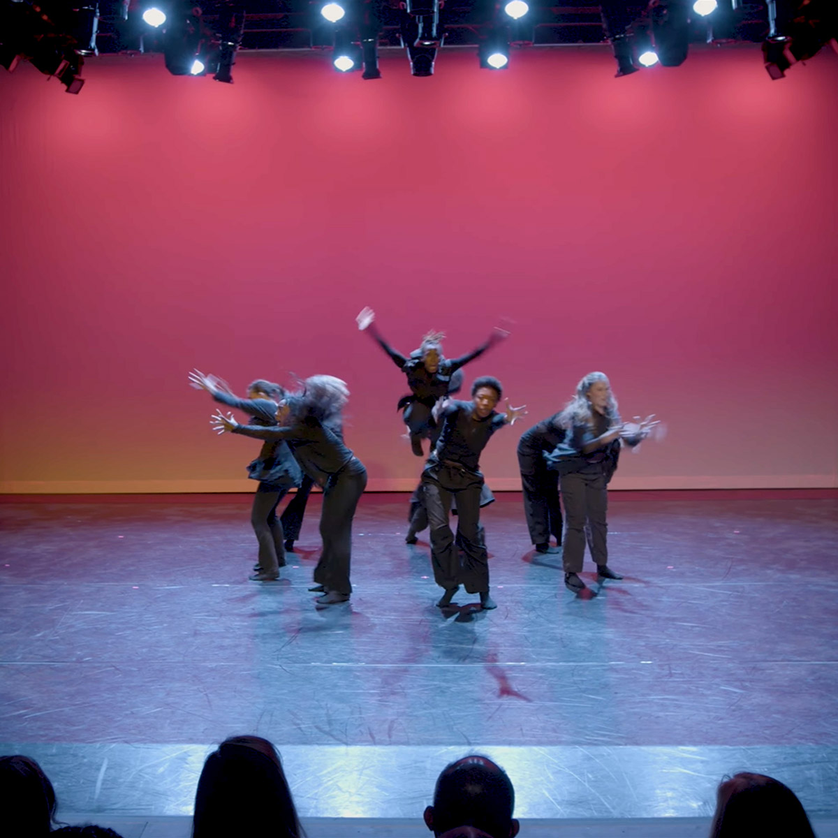 A Senior Industry Showcase performance featuring choreography by MaryAnn Chavez.