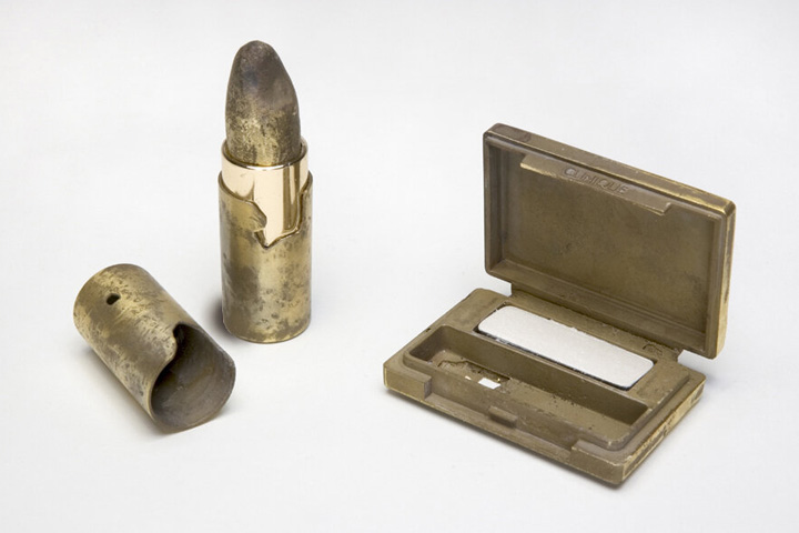 Photo of lipstick and eye shadow by Jane Brucker.