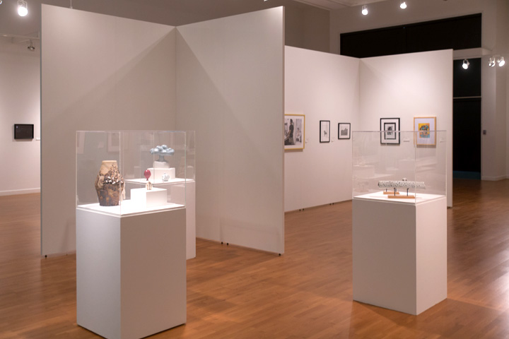The Laband Gallery during the 2016 Young Contemporaries exhibition.