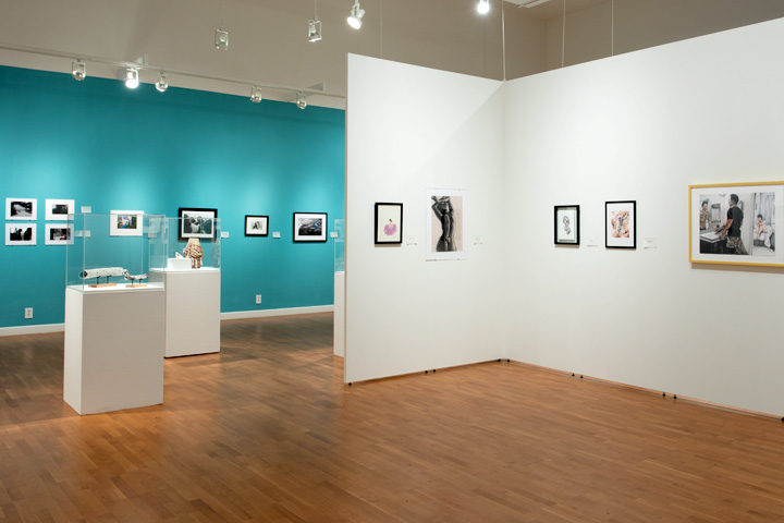 Artwork at the 2017 Young Contemporaries exhibition.