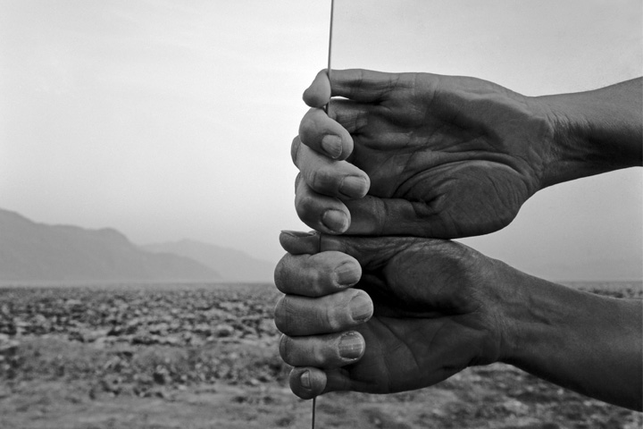 “My Hands, Death Valley, Death Valley, California” by Judy Dater