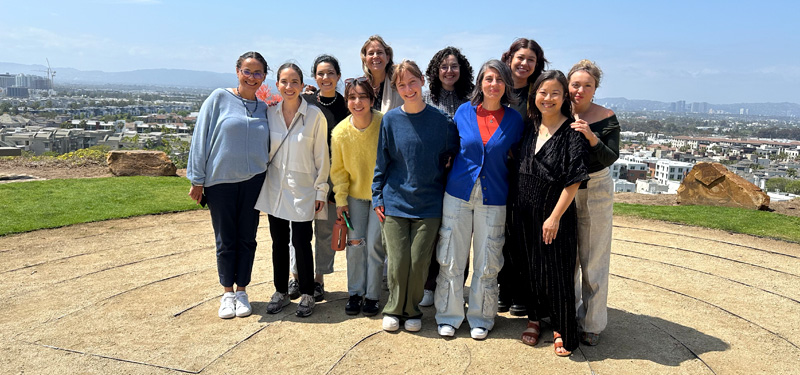 An IMPA group photo along the Bluff.