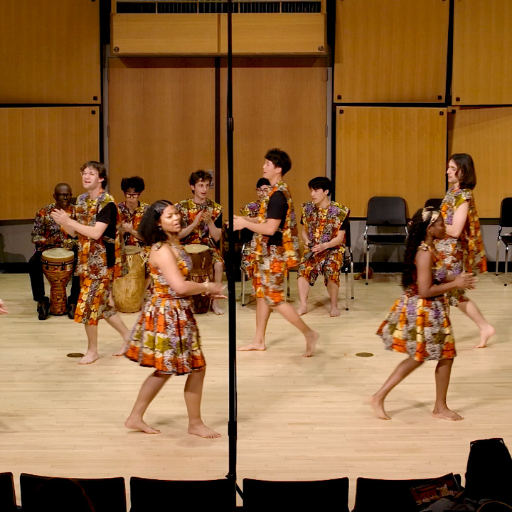 A kpatsa performance by the LMU World Music Ensemble.
