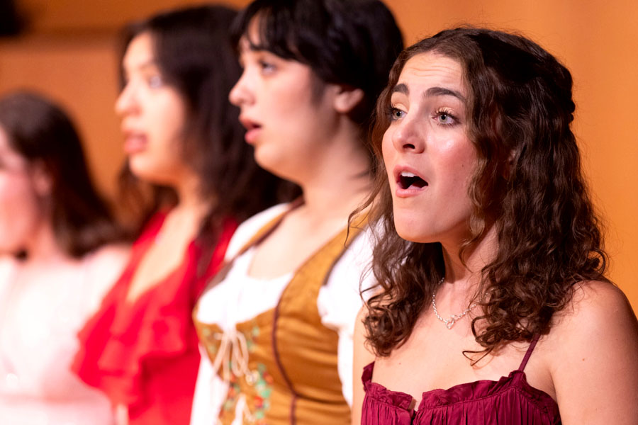 Singers performing at the 2023 Sinatra Opera Workshop