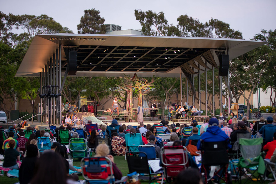 A Shakespeare on the Bluff performance from a previous year.