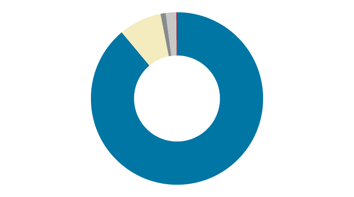 Chart showing where the 2025 grads went.