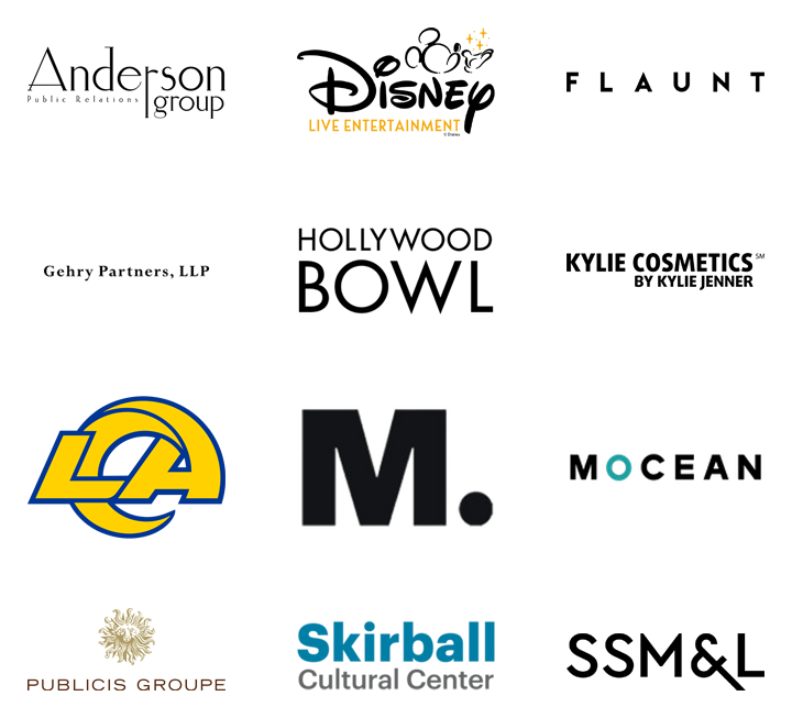 Logos of some of the companies where CFA grads work.